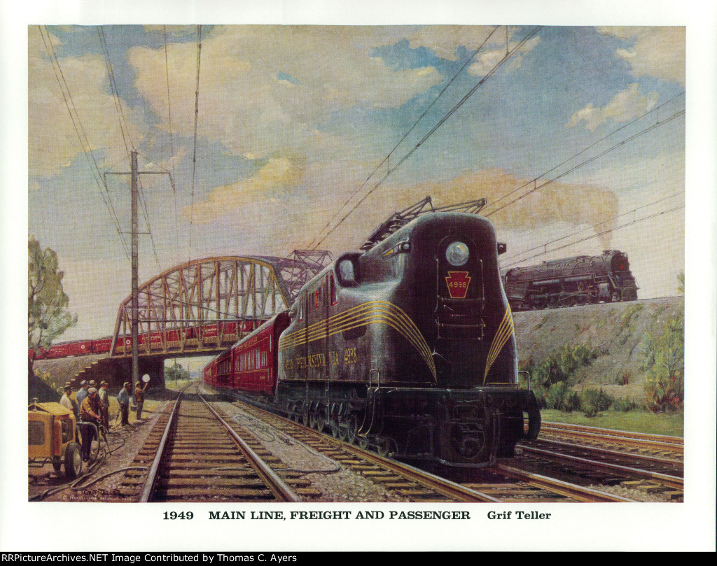 Teller, "Main Line, Freight And Passenger," 1949